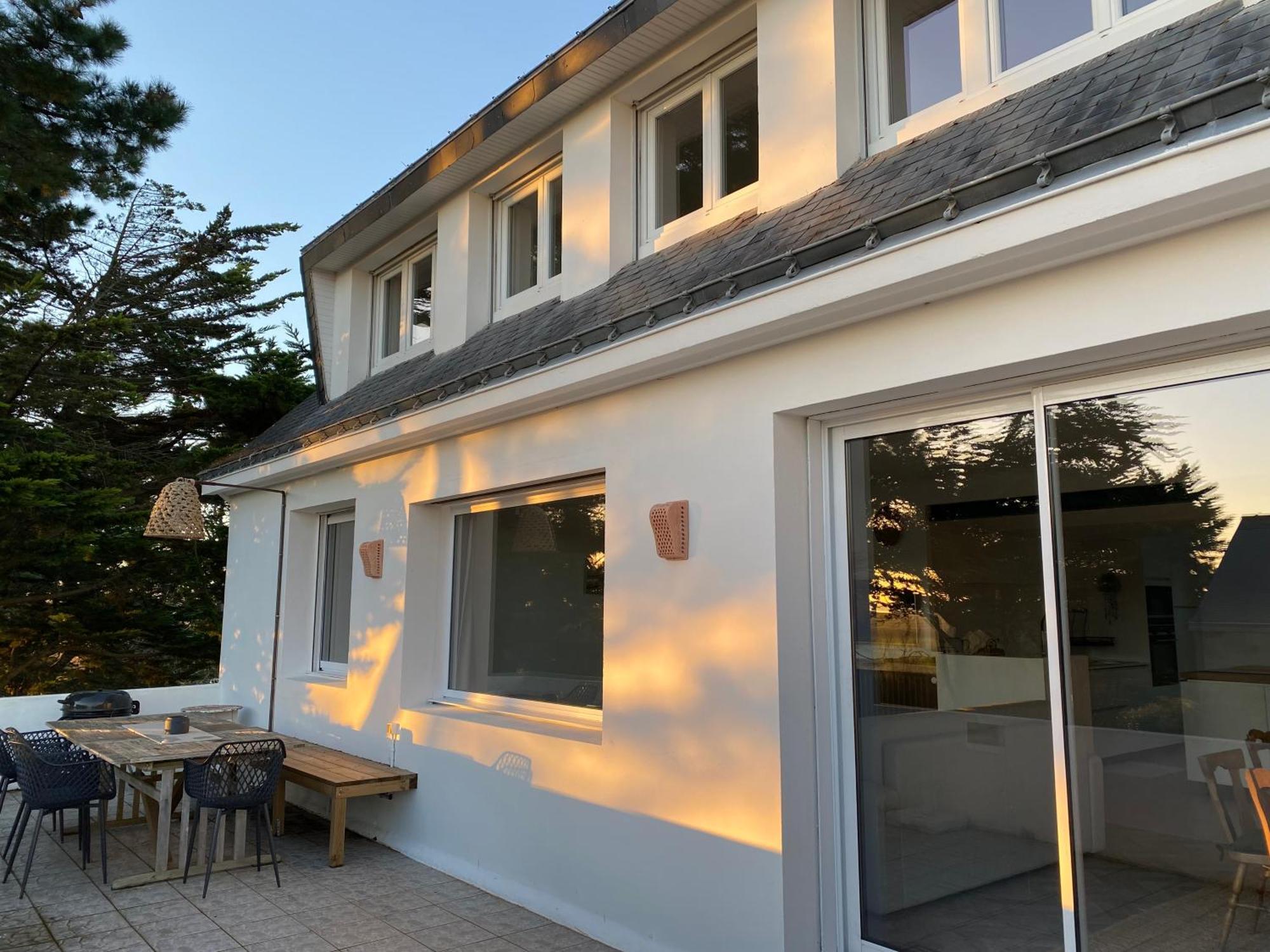 Villa Vieilles Vignes Vue Mer Billiers Buitenkant foto