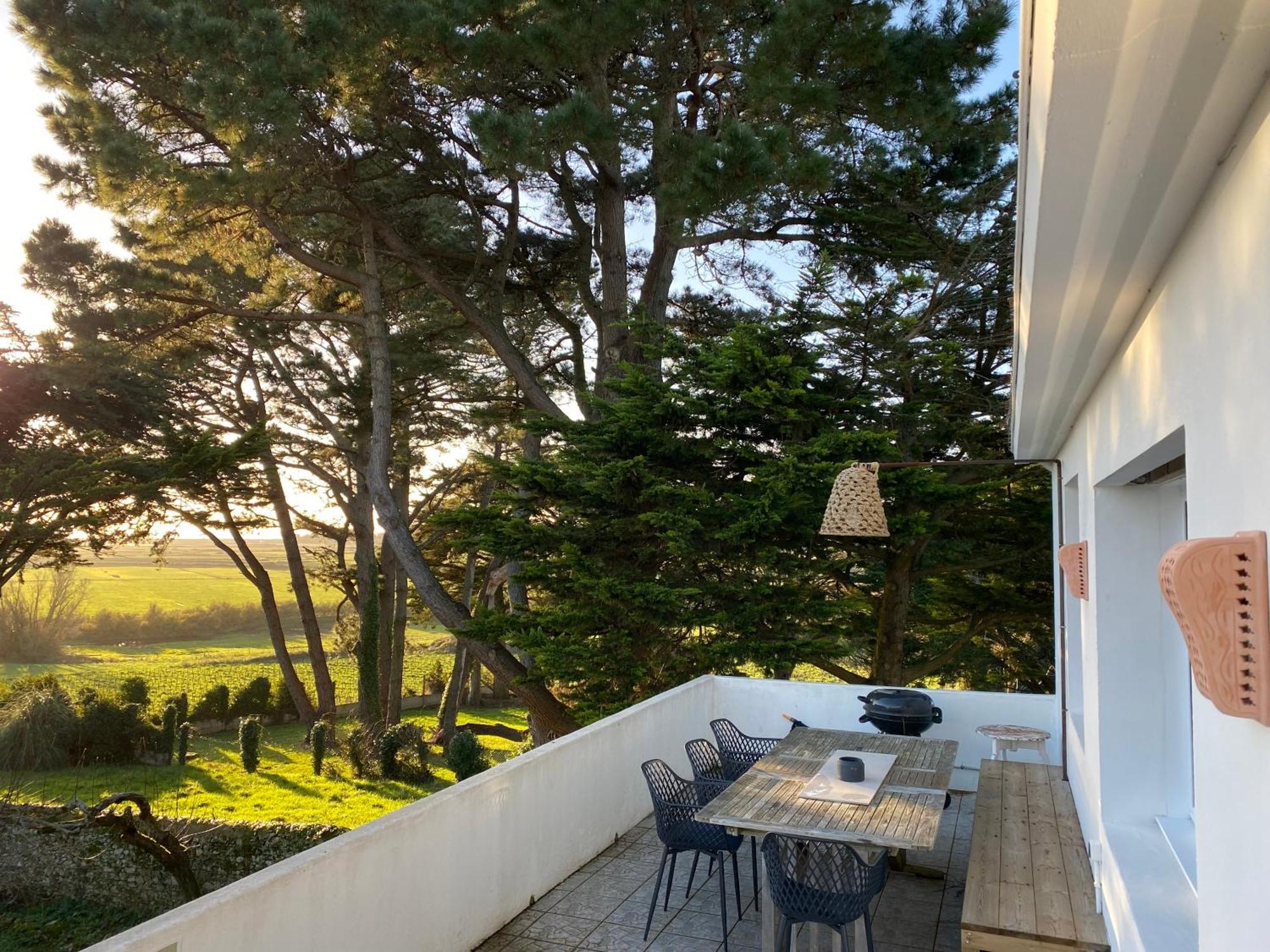 Villa Vieilles Vignes Vue Mer Billiers Buitenkant foto