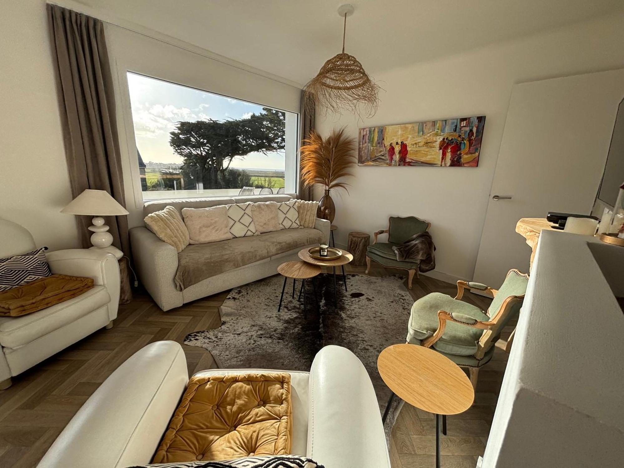 Villa Vieilles Vignes Vue Mer Billiers Buitenkant foto