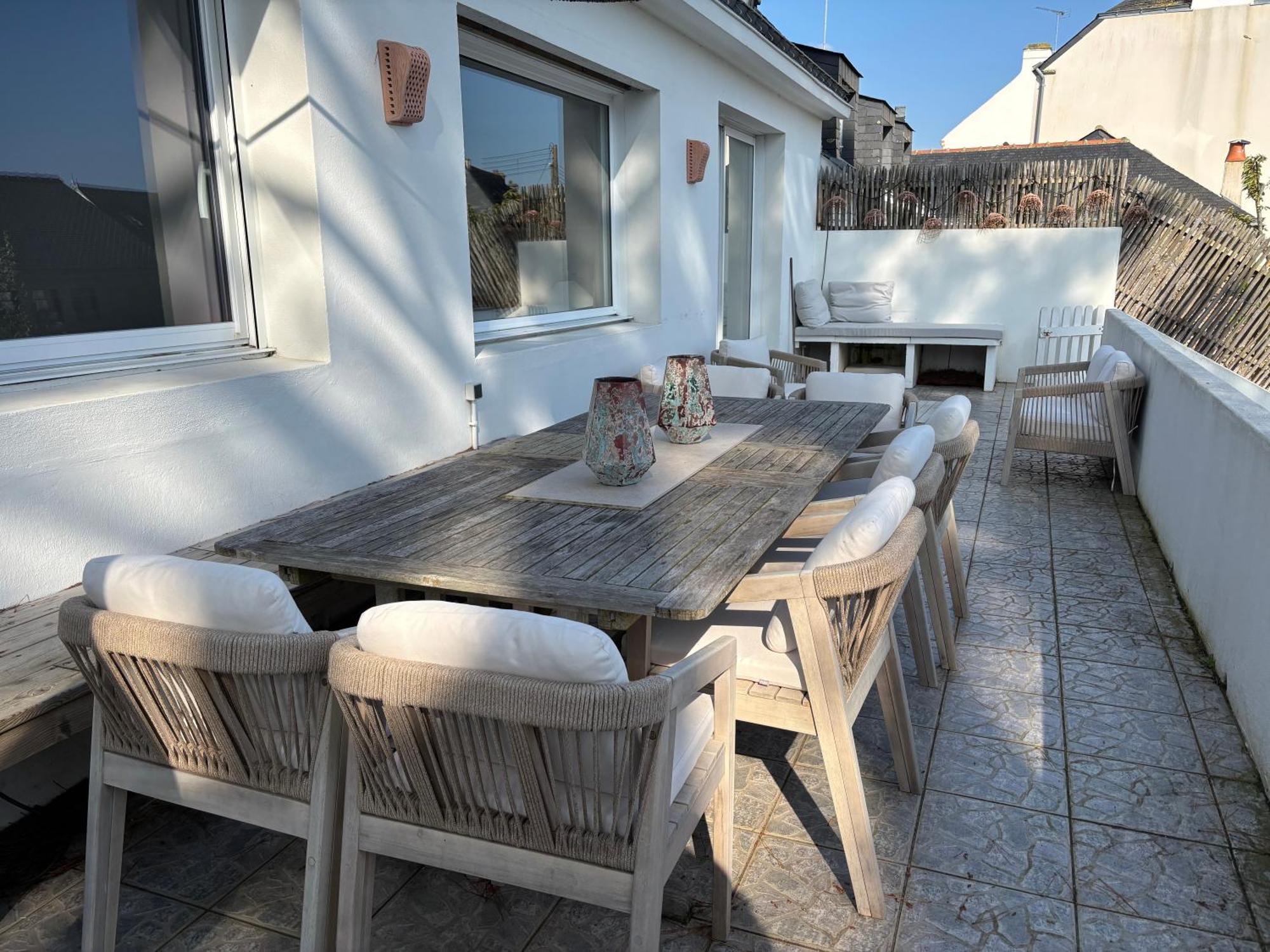 Villa Vieilles Vignes Vue Mer Billiers Buitenkant foto