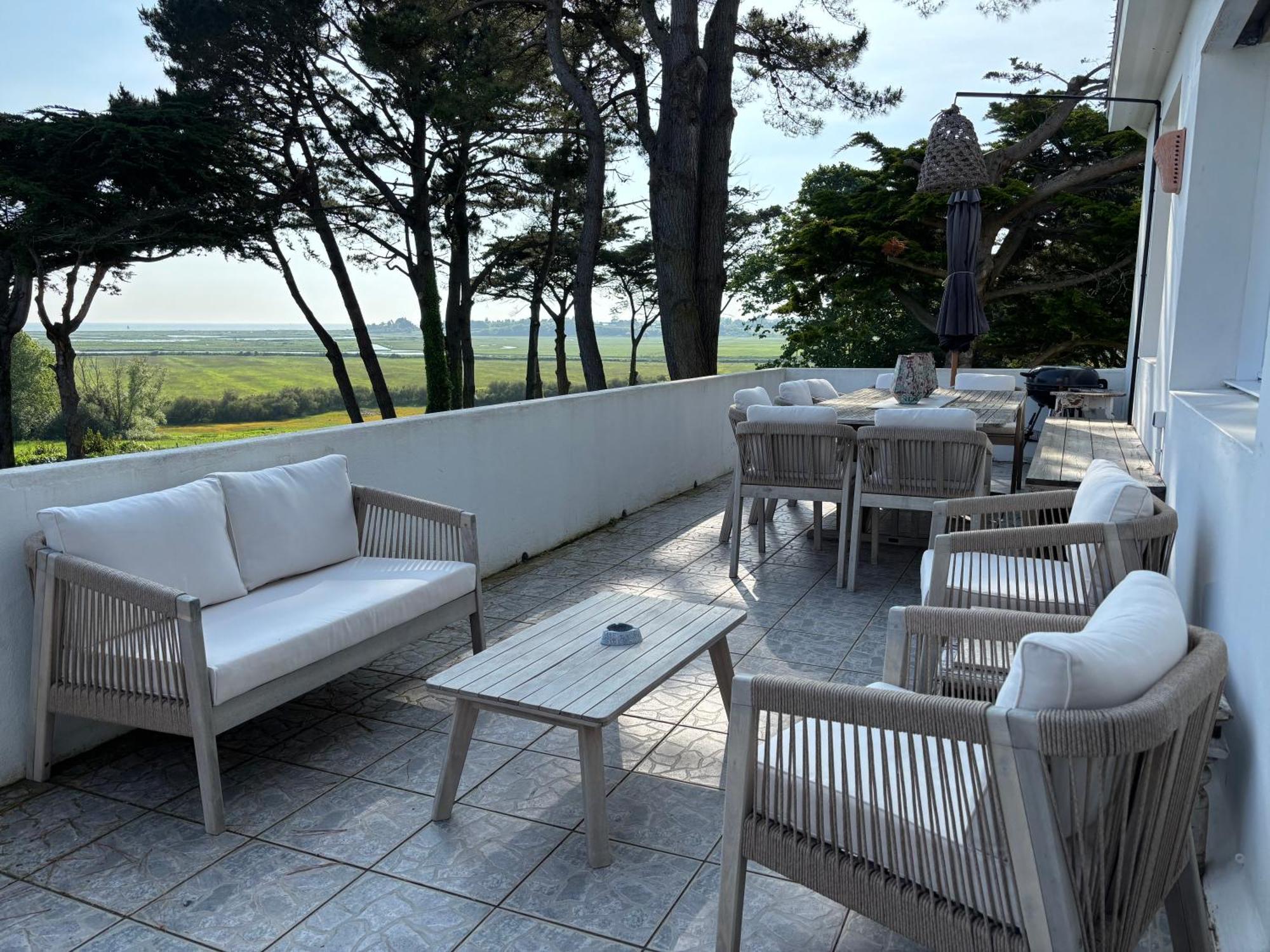 Villa Vieilles Vignes Vue Mer Billiers Buitenkant foto