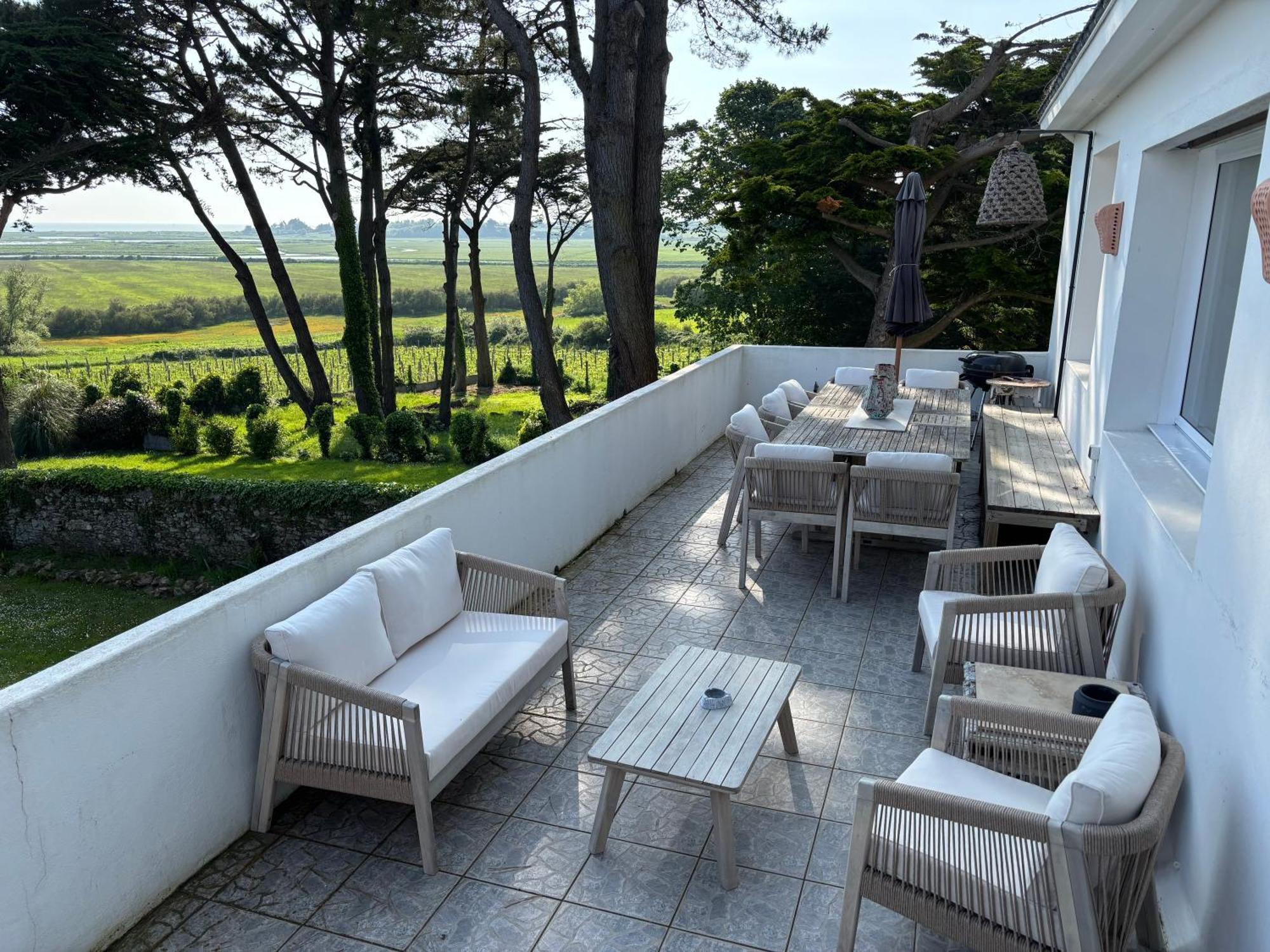 Villa Vieilles Vignes Vue Mer Billiers Buitenkant foto