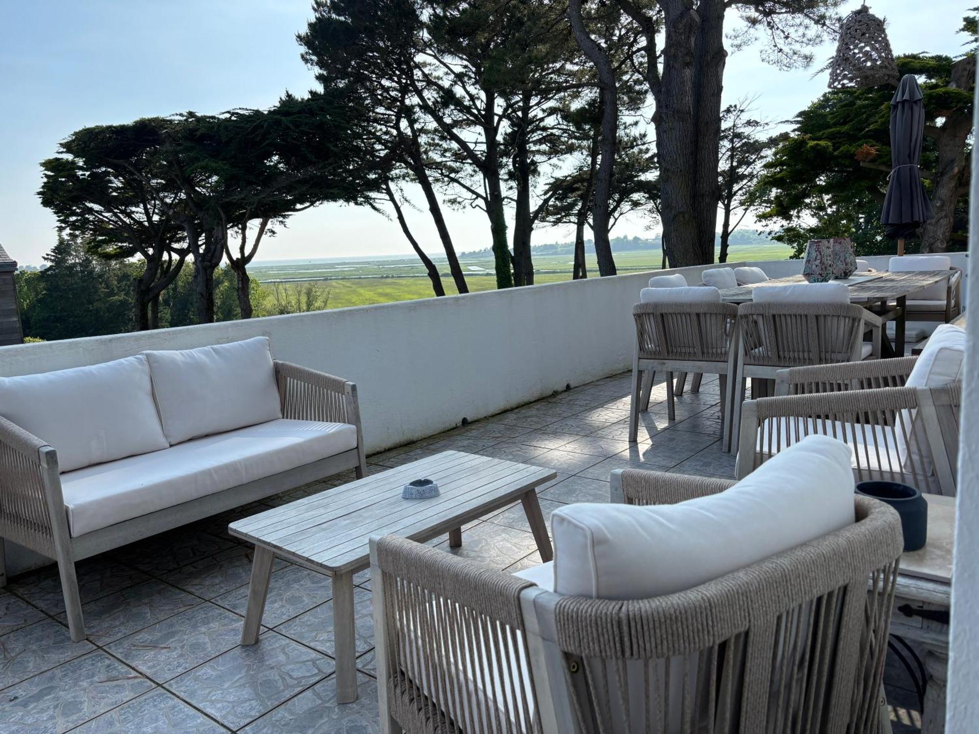 Villa Vieilles Vignes Vue Mer Billiers Buitenkant foto